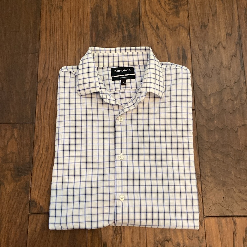 Bonobos | Tech Button Down Dress shirt | Standard Fit | Medium